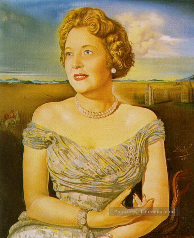 Retrato de la condesa Ghislaine d Oultremont Salvador Dalí Pintura al óleo